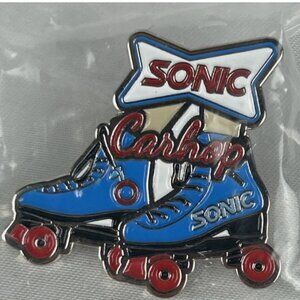 Sonic Drive In Pin Carhop Roller Skates Pinback 2023 Rare